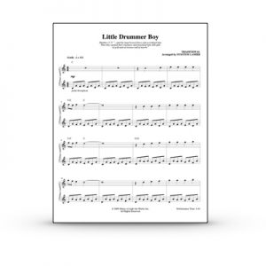 Little Drummer Boy Sheet Music PDF