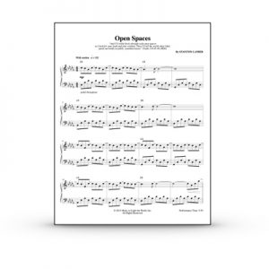 Open Spaces Sheet Music PDF