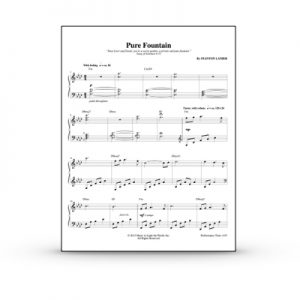 Pure Fountain Sheet Music PDF