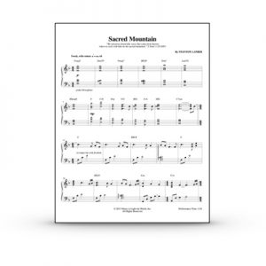 Sacred Mountain Sheet Music PDF