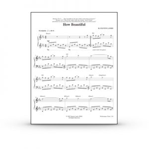 How Beautiful Sheet Music PDF
