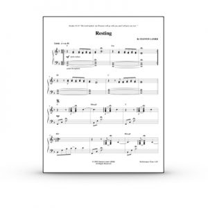 Resting Sheet Music PDF