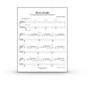 Rivers of Light Sheet Music PDF