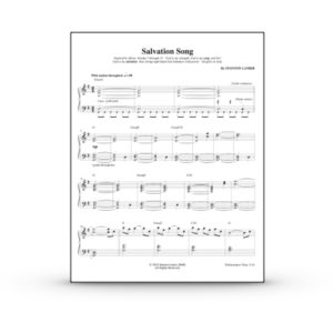 Salvation Song Sheet Music PDF